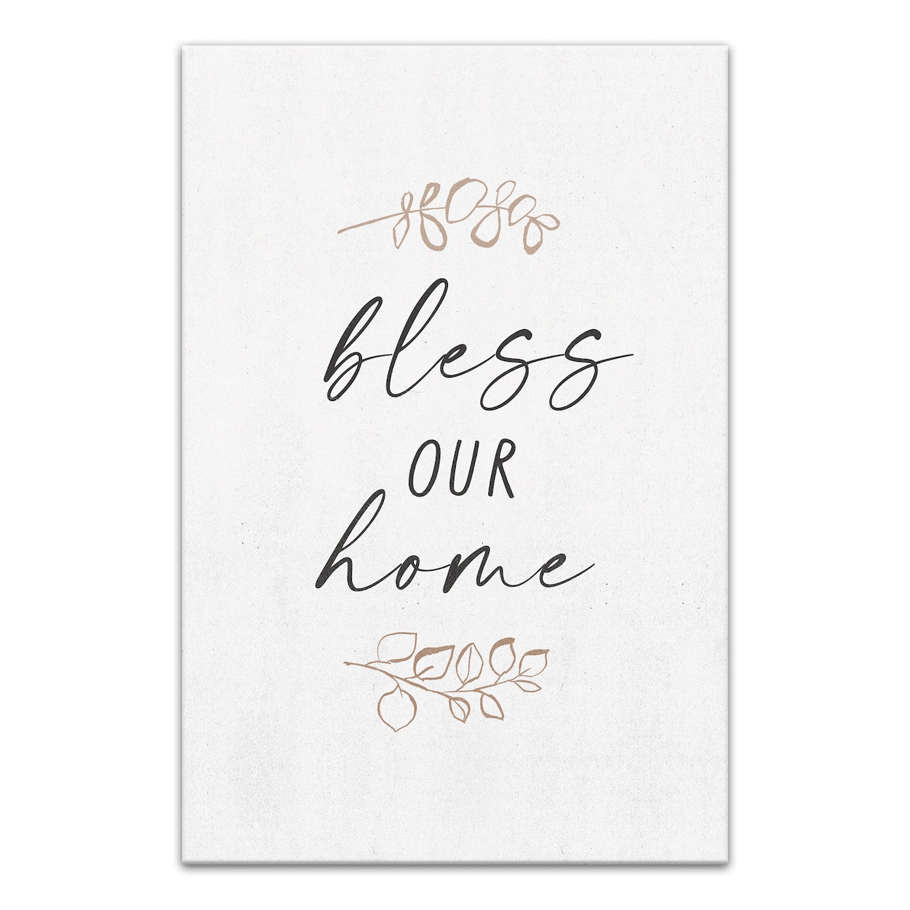 Bless This Home 20" x 30" Canvas Wall Art